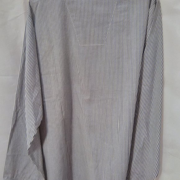 Comfort Zone Men's Pajama Top Button Up Color Gray/White Stripe Size Med… - Picture 5 of 6